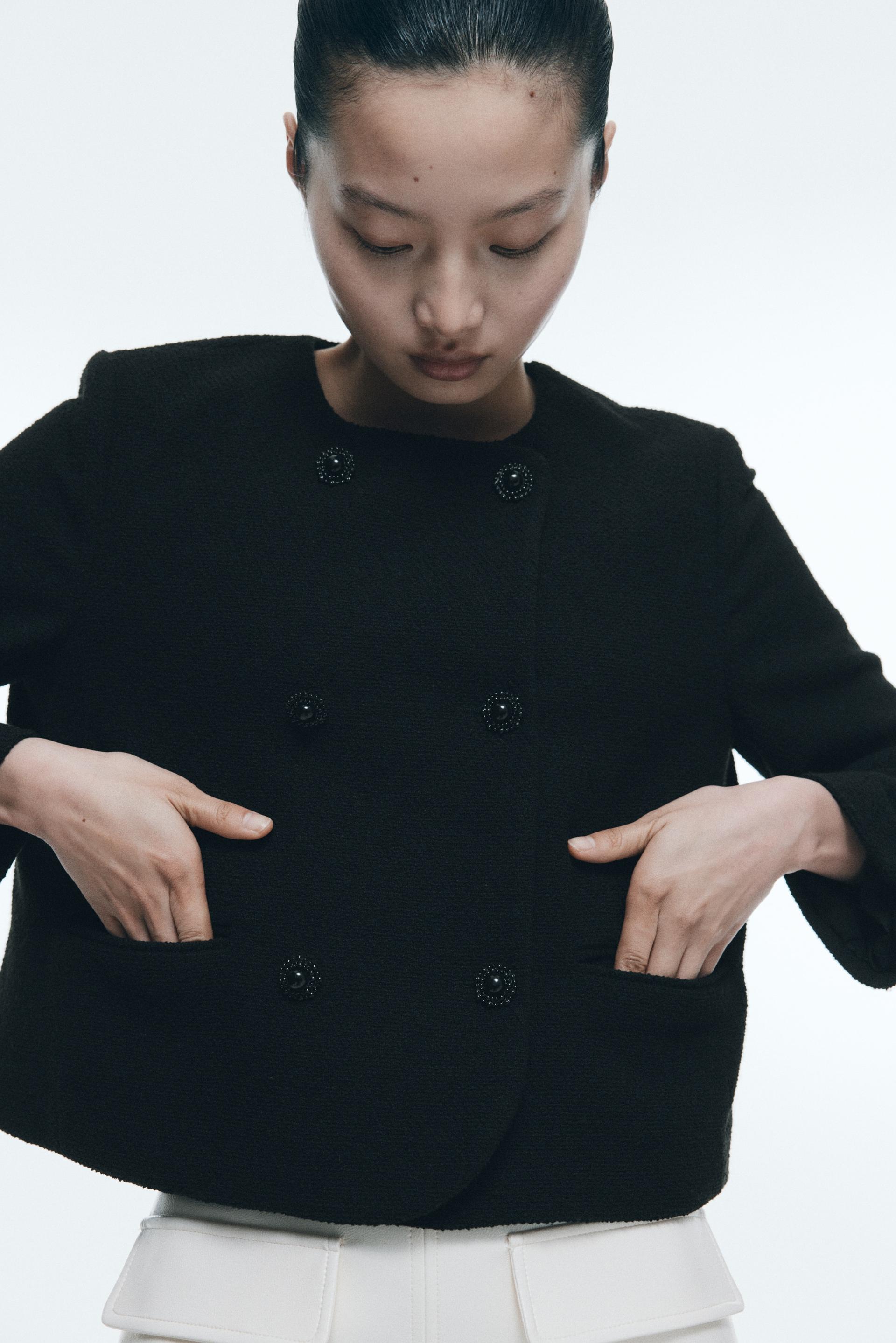 double-breasted jacket