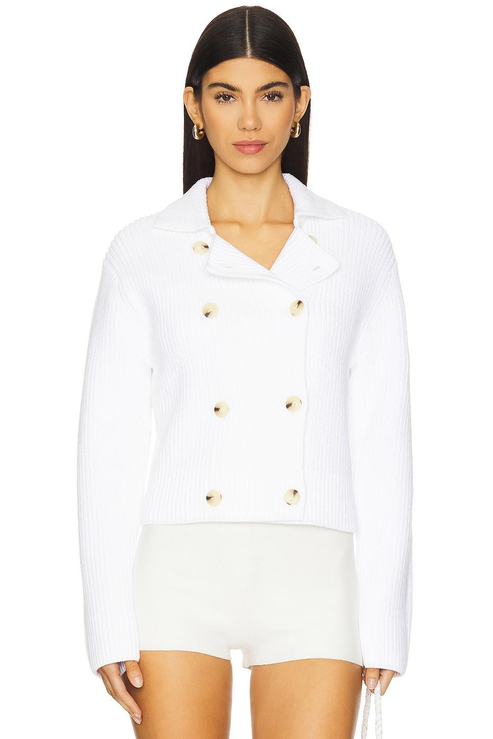 double breasted sweater jacket