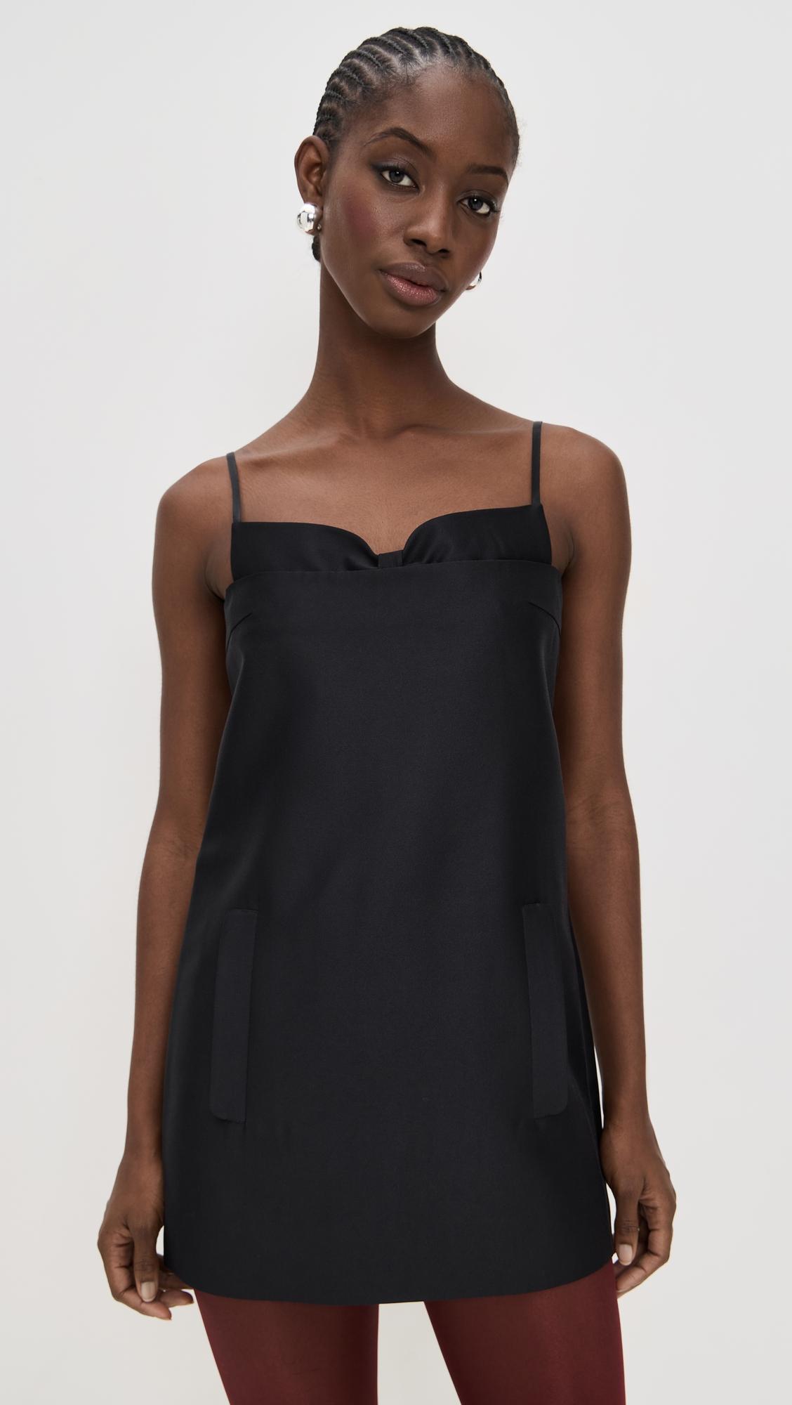 double corset straps dress