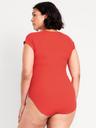 double-layer cinched bodysuit