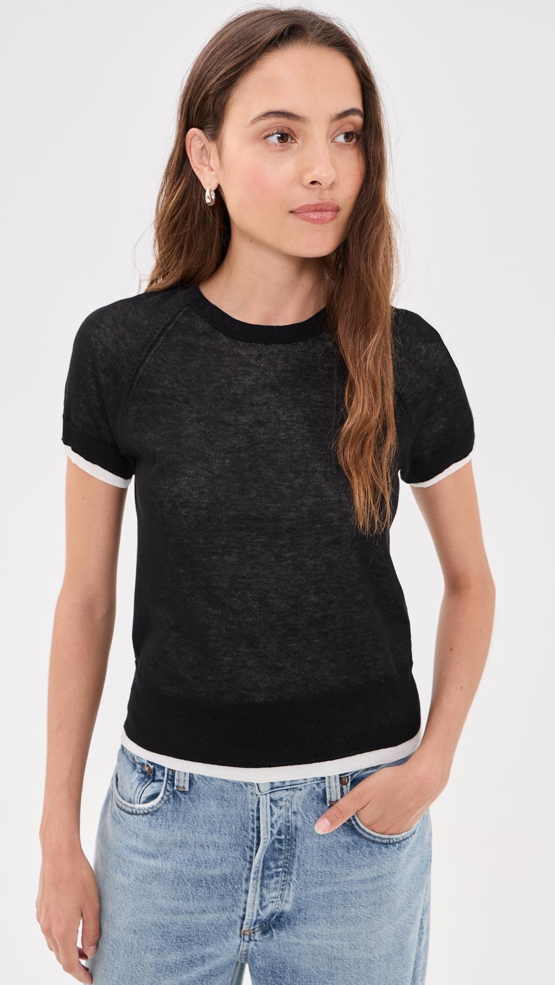 double layer crew tee