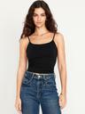 double-layer cropped cami top