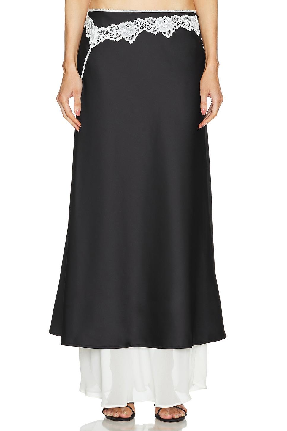 double layer skirt