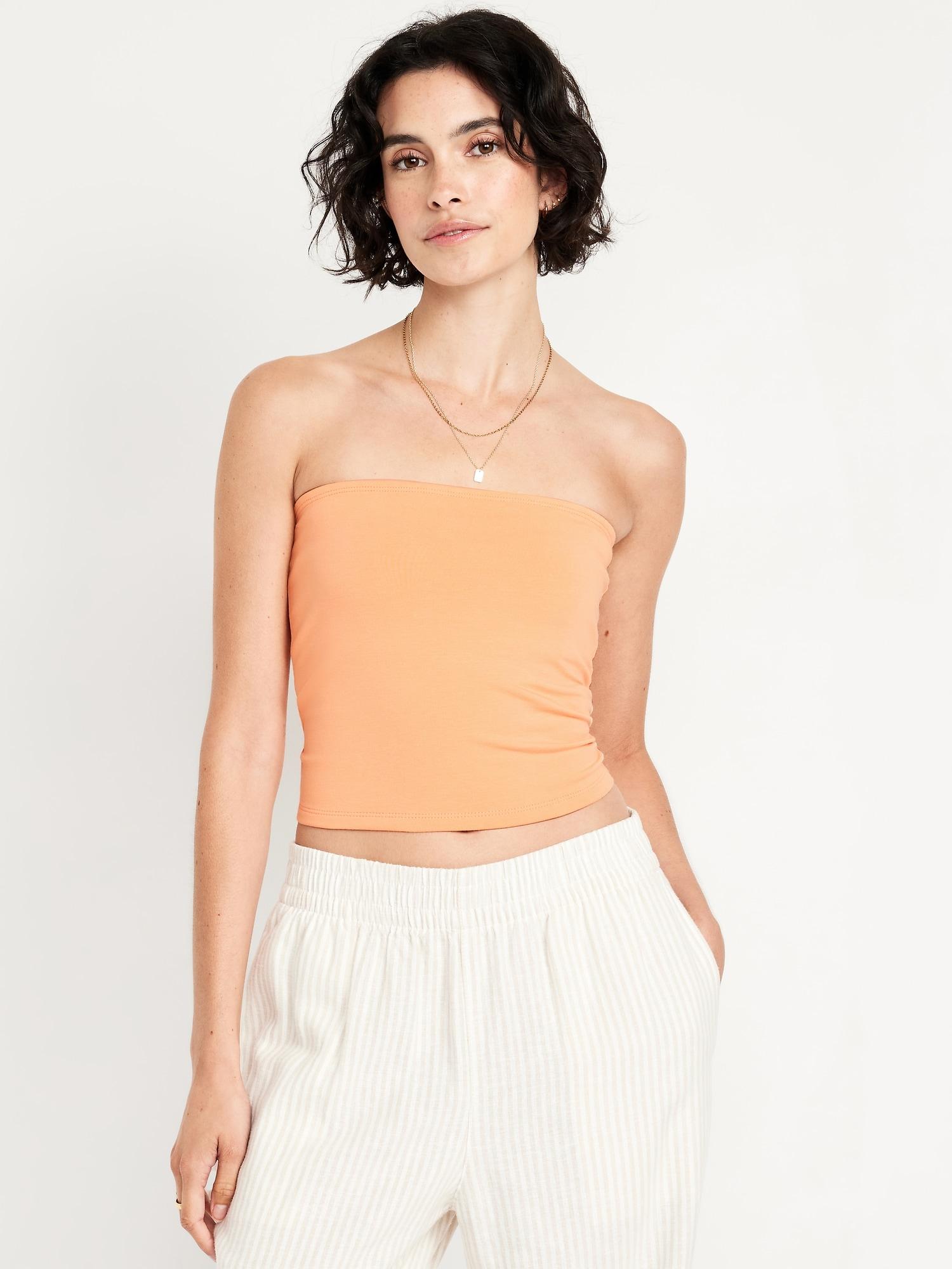 double-layer tube top