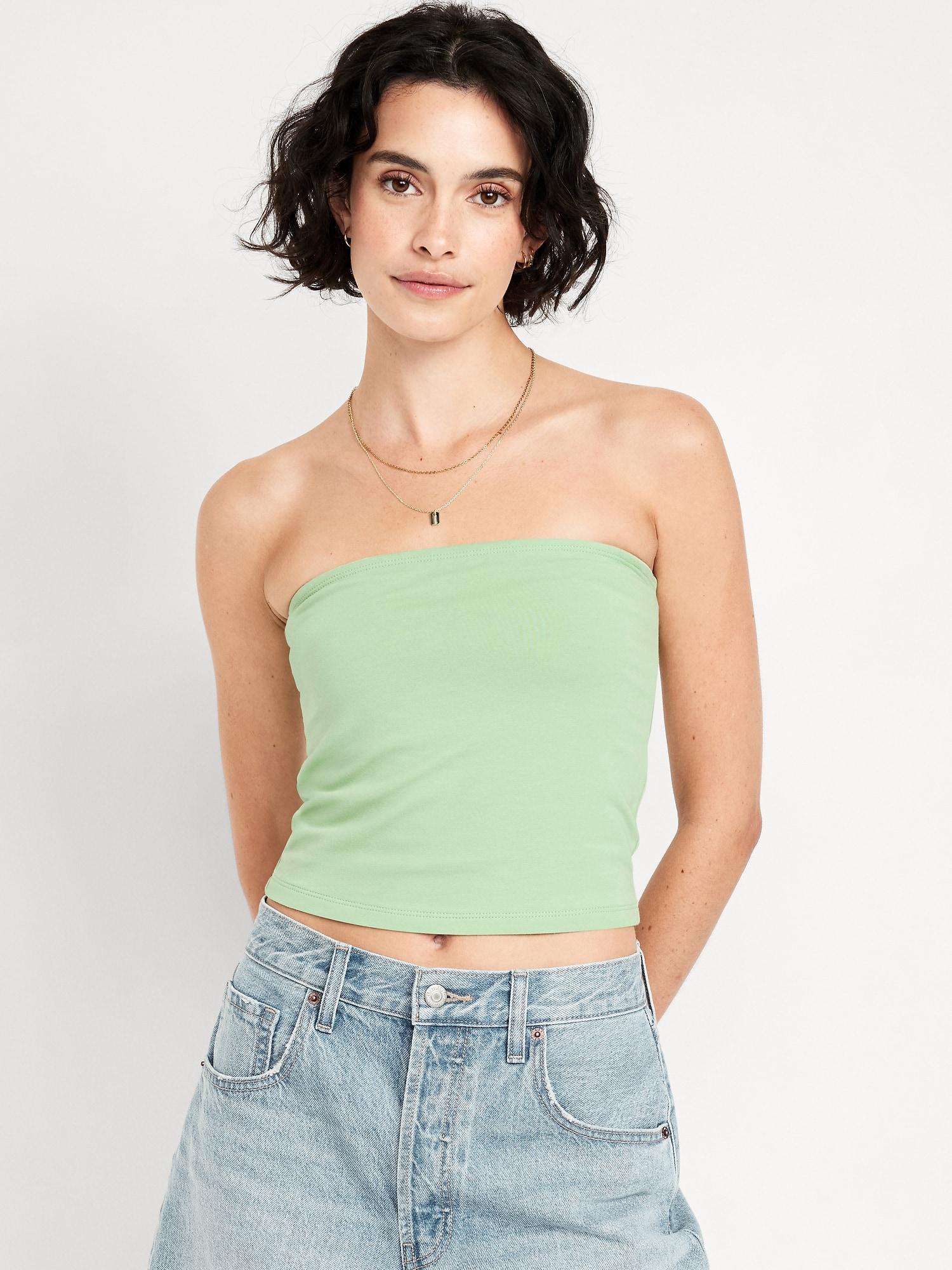 double-layer tube top