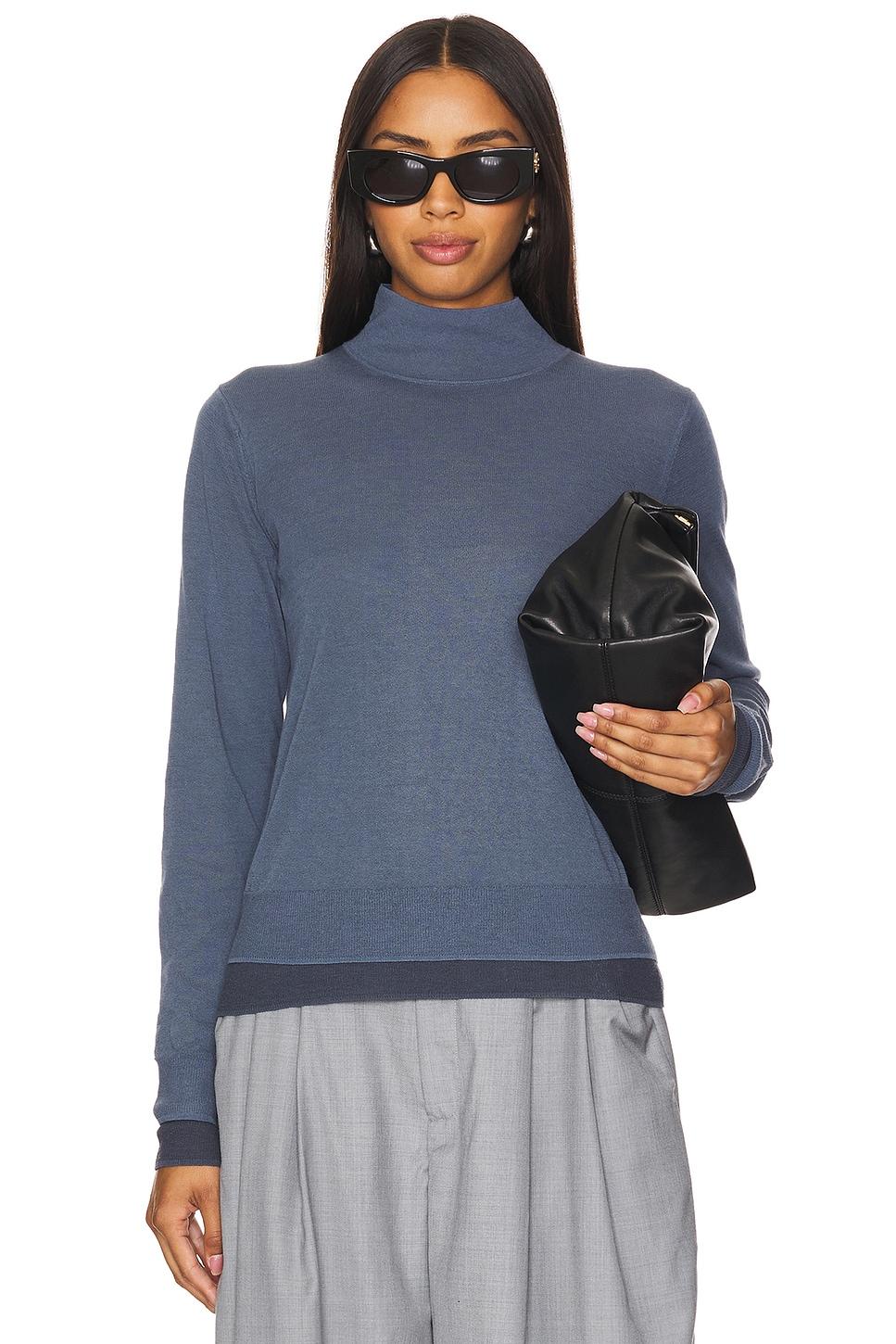double layer turtleneck
