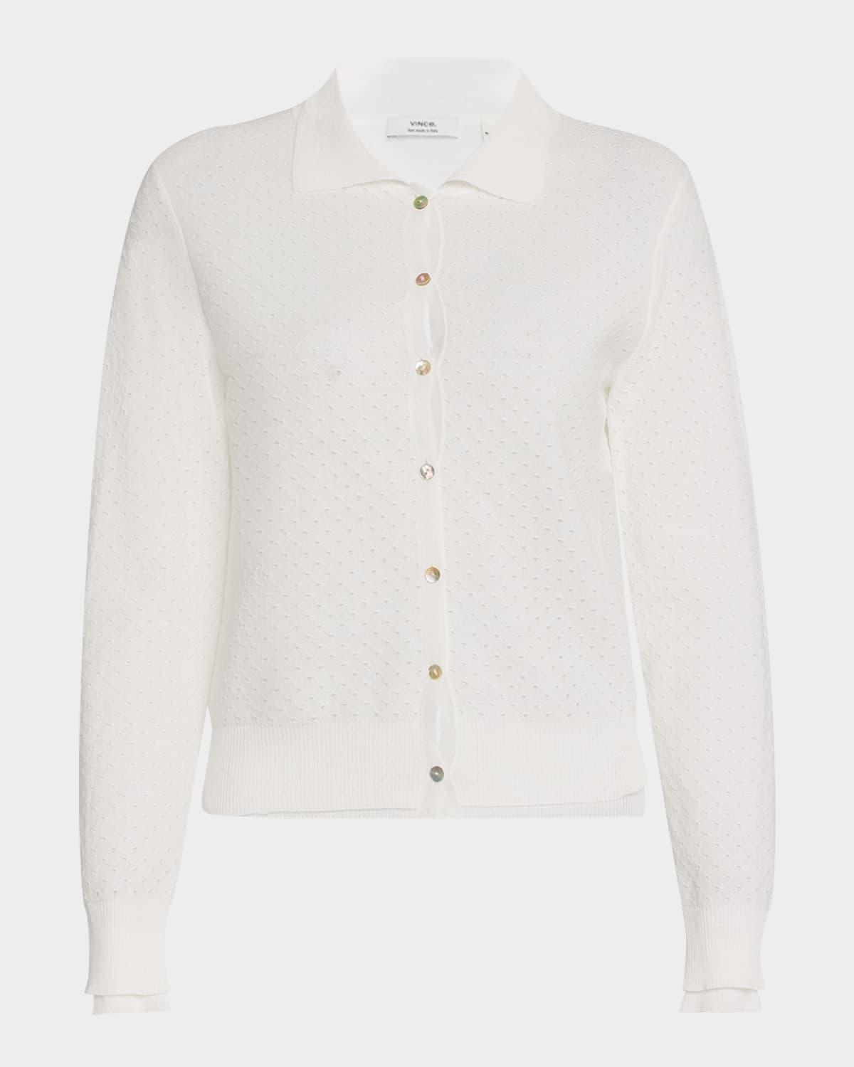 double-layered cardigan