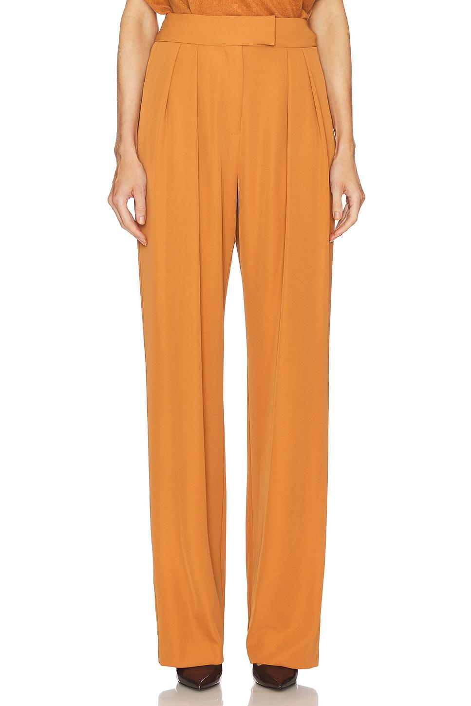 double pleat trouser