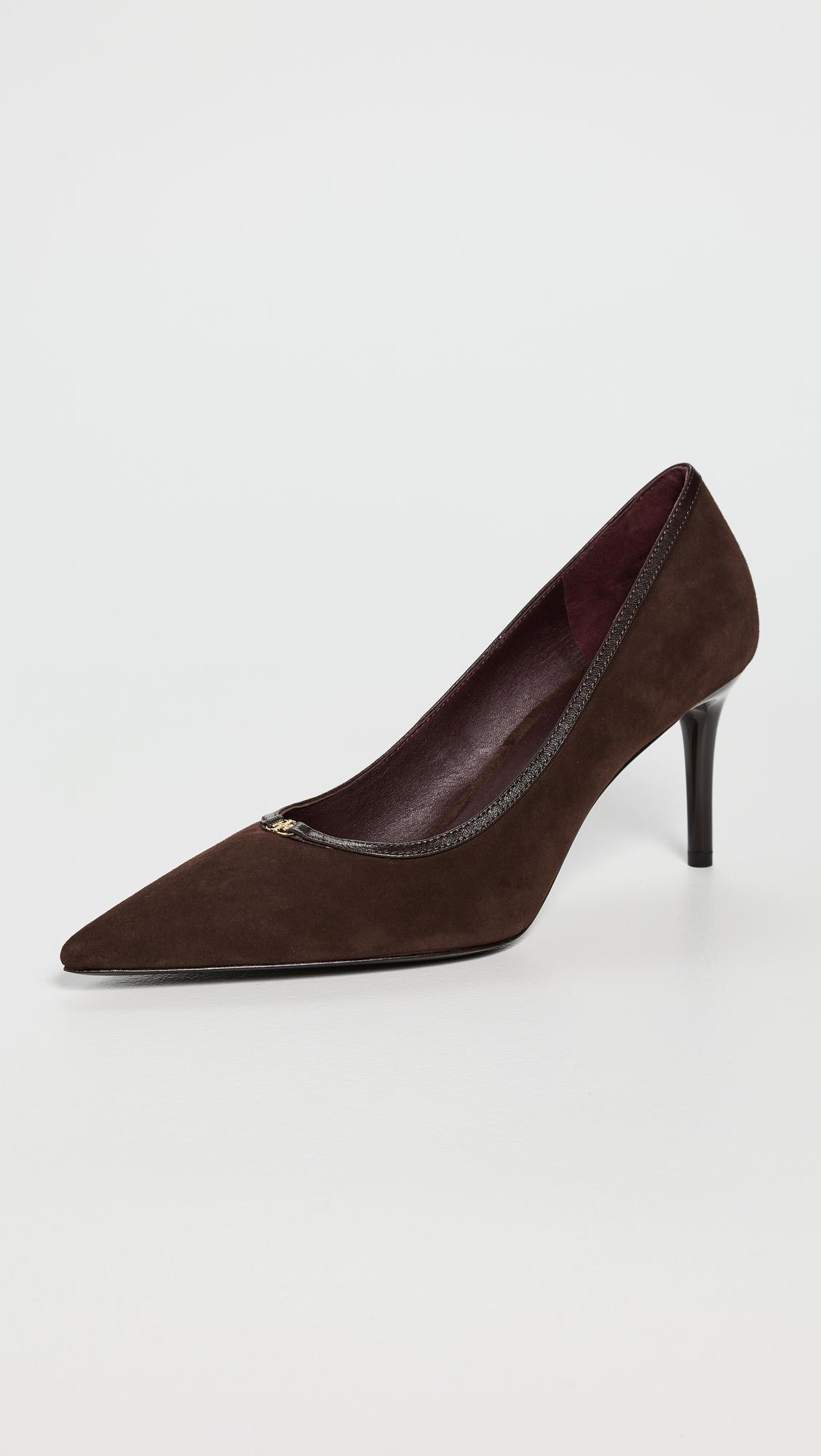 double t buckle pumps 80mm