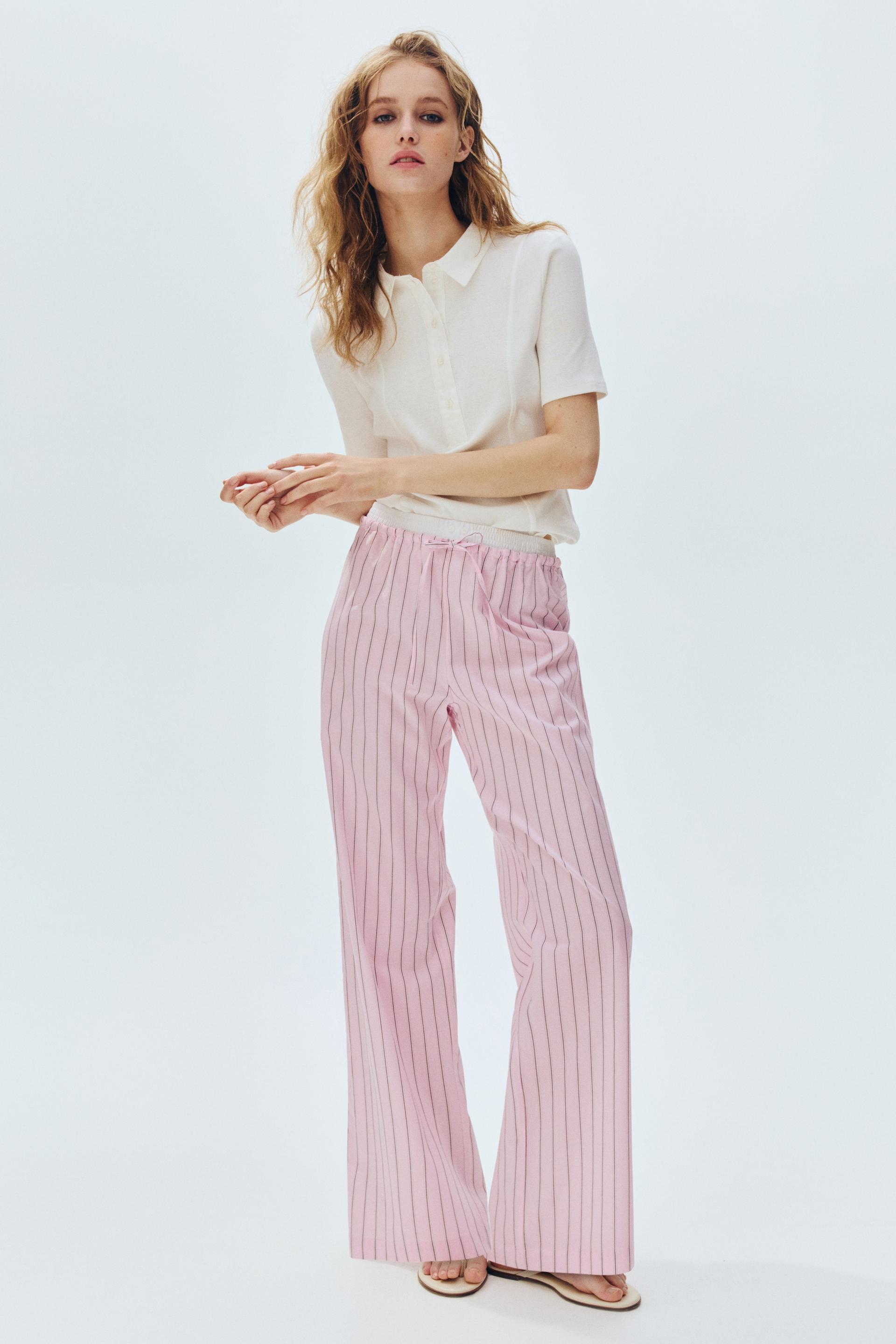 double-waistband pajama pants