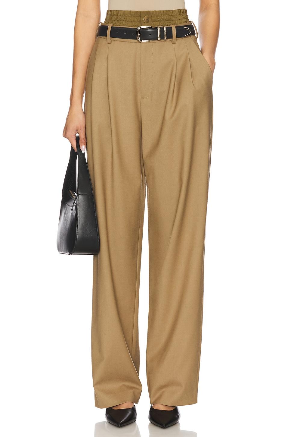 double waistband pants
