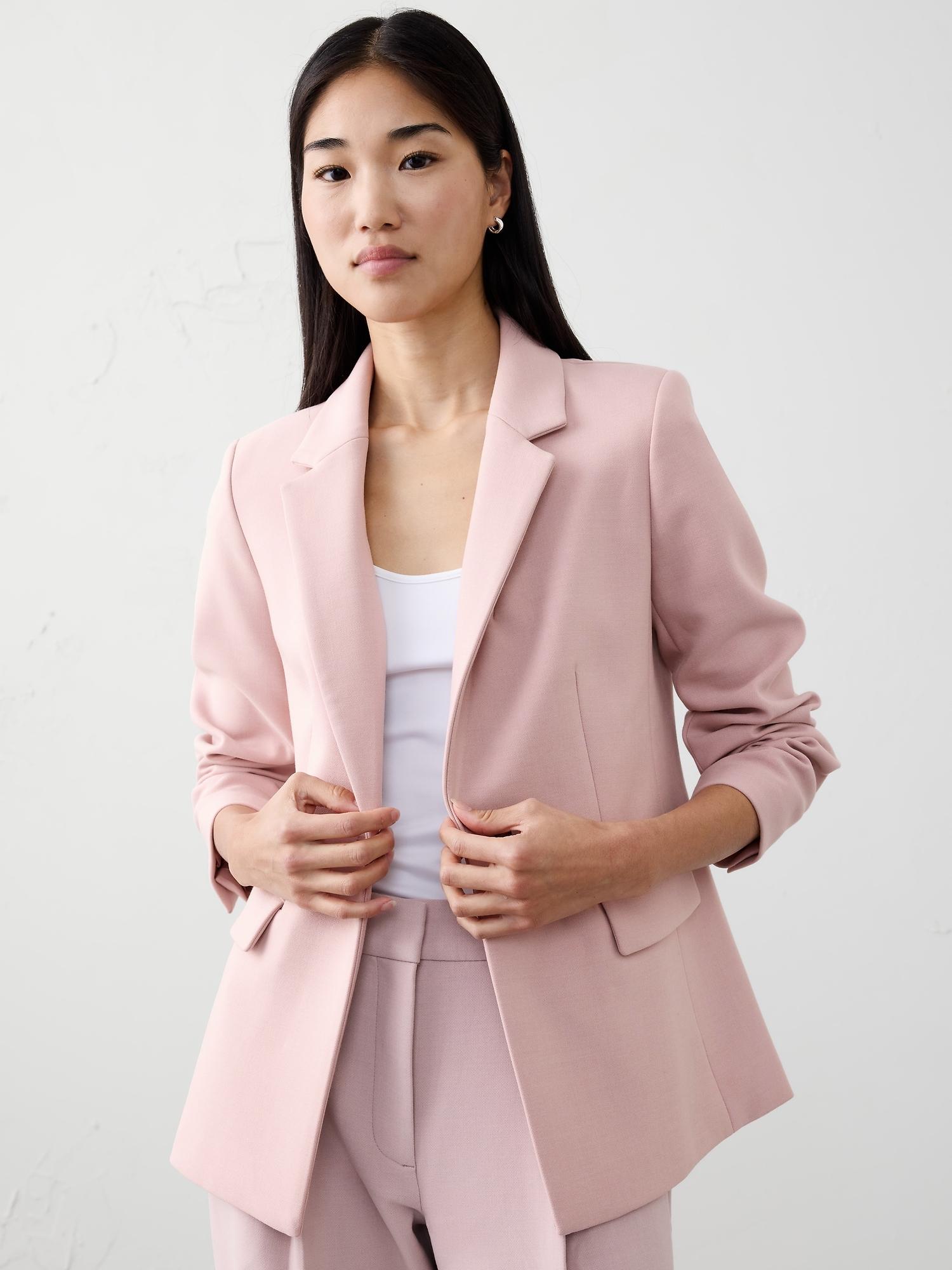 double weave blazer