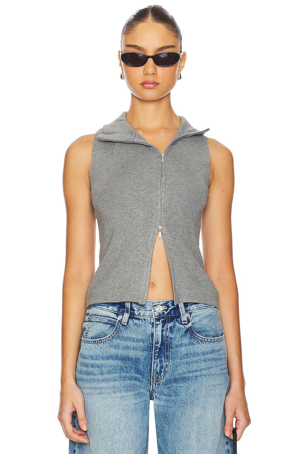double zip vest