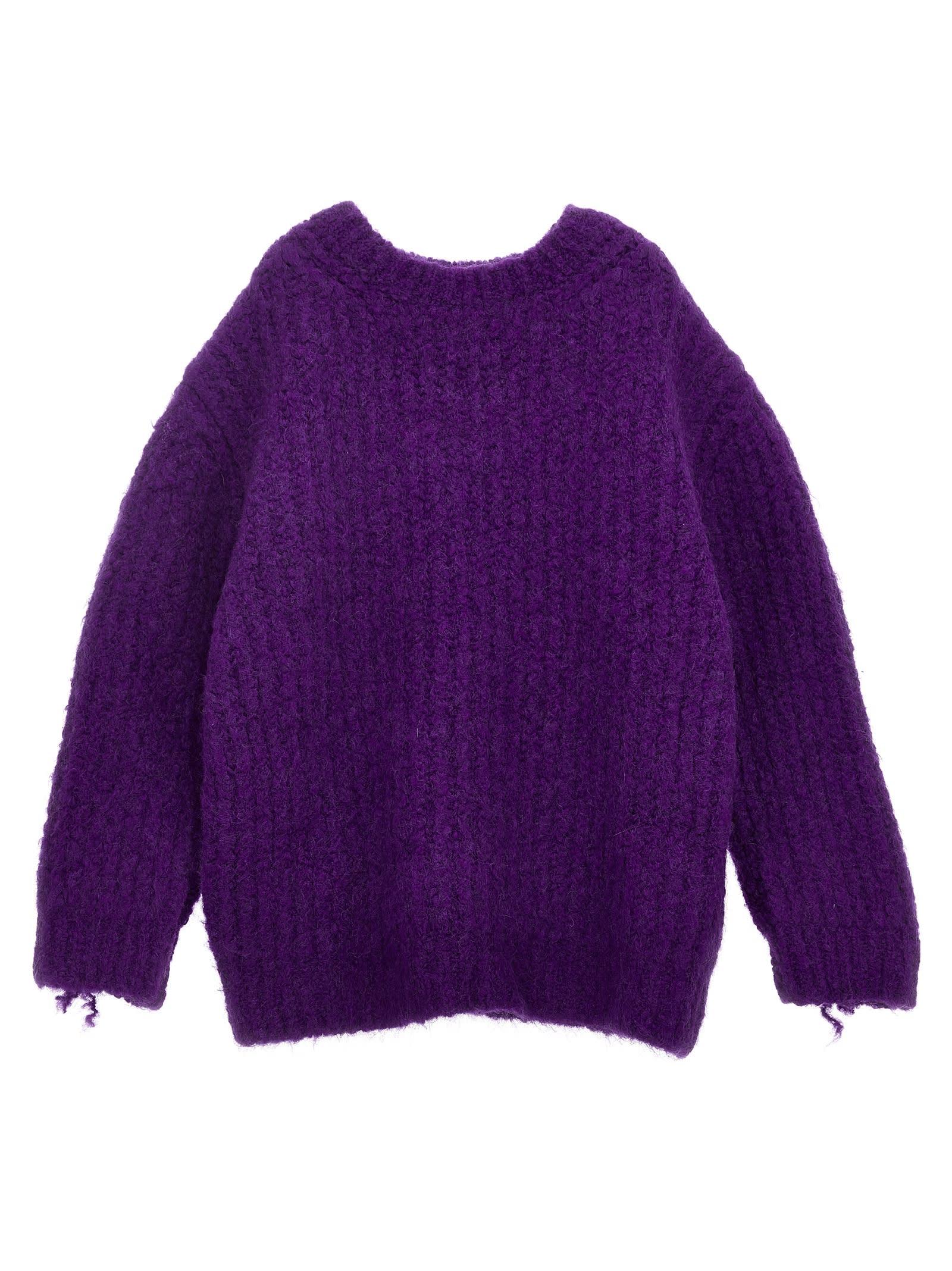 douuod fringed sweater