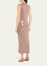 dove sequined midi dress
