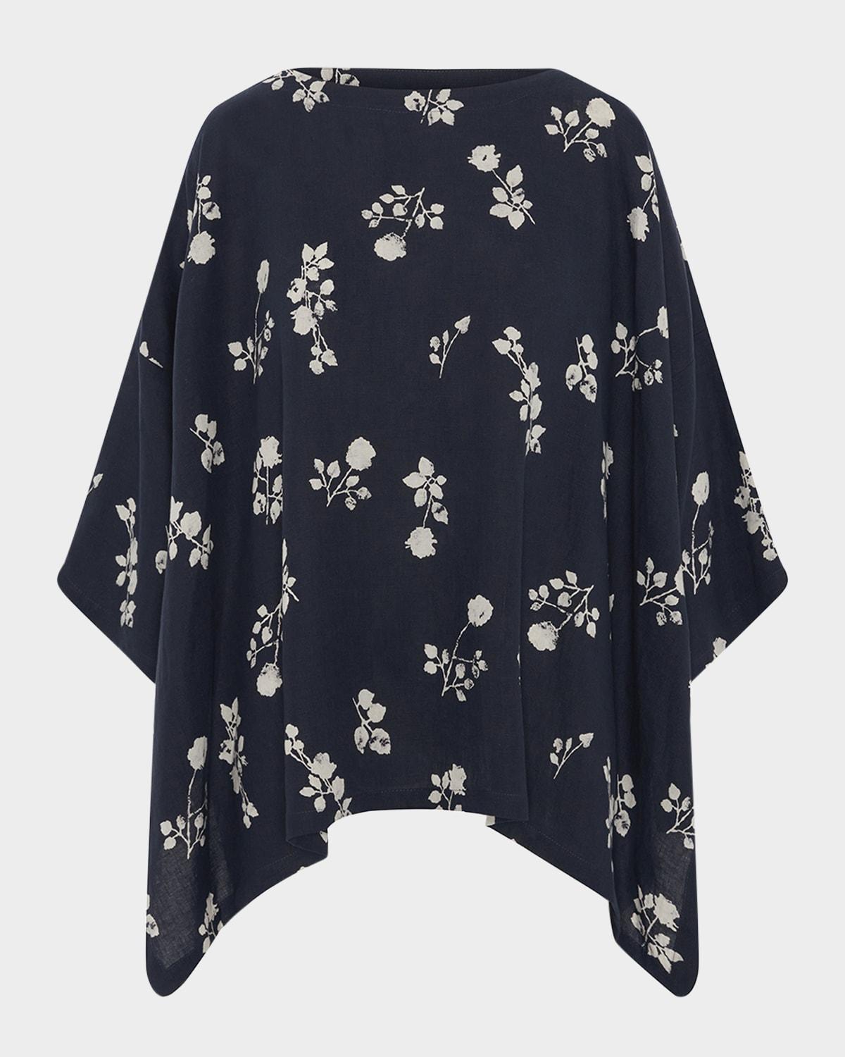 dps scoop-neck 3/4-sleeve top (mid plus length)