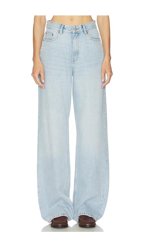 dr. denim donna wide leg in blue.
