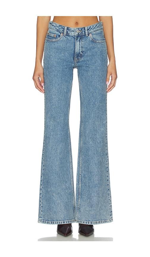 dr. denim elba flare in blue.