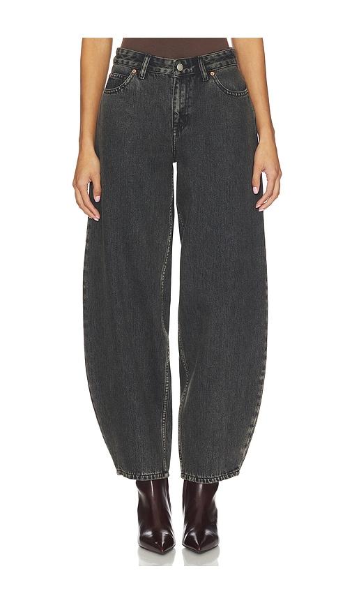 dr. denim nanci horseshoe in black.