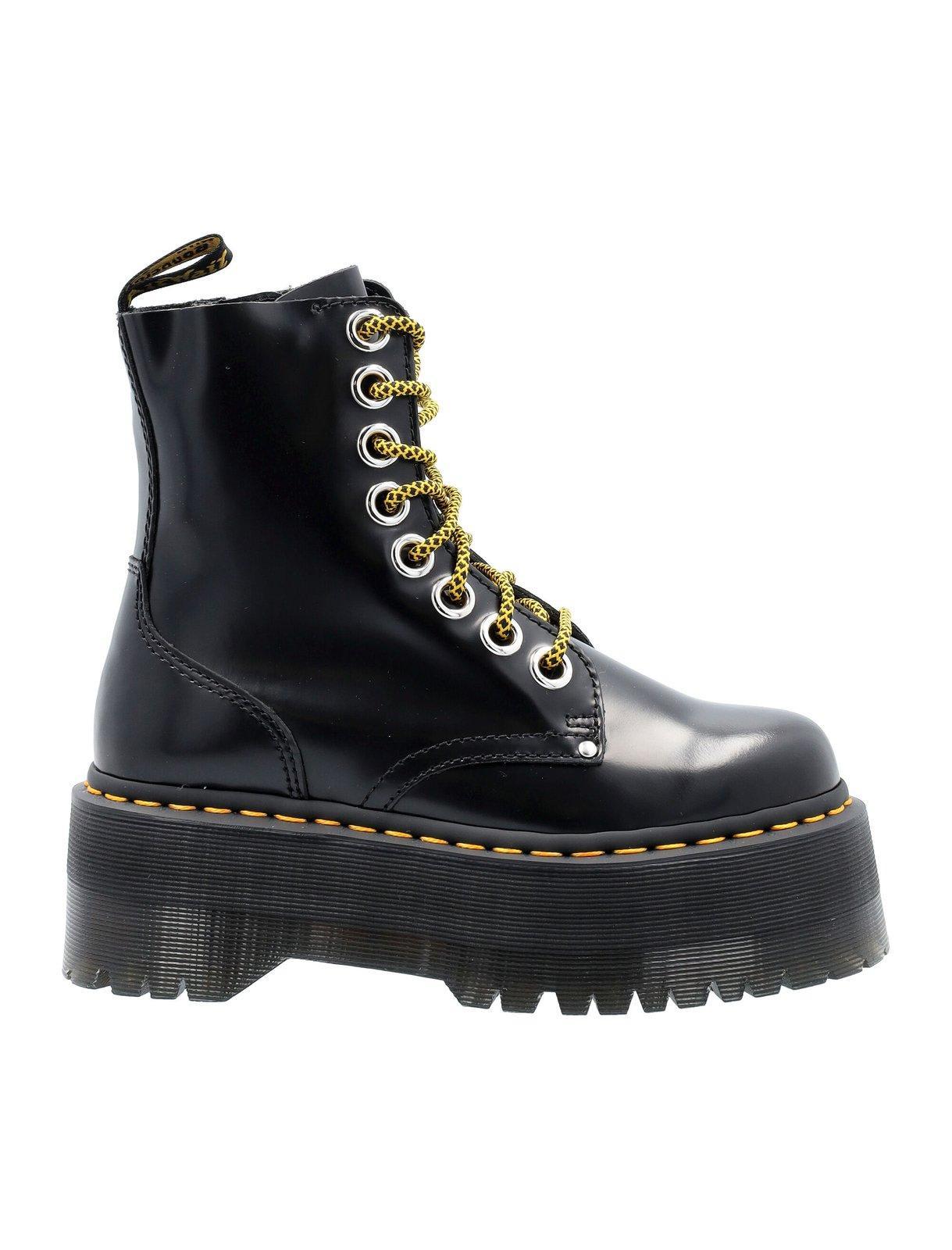 dr. martens jadon max platform boots