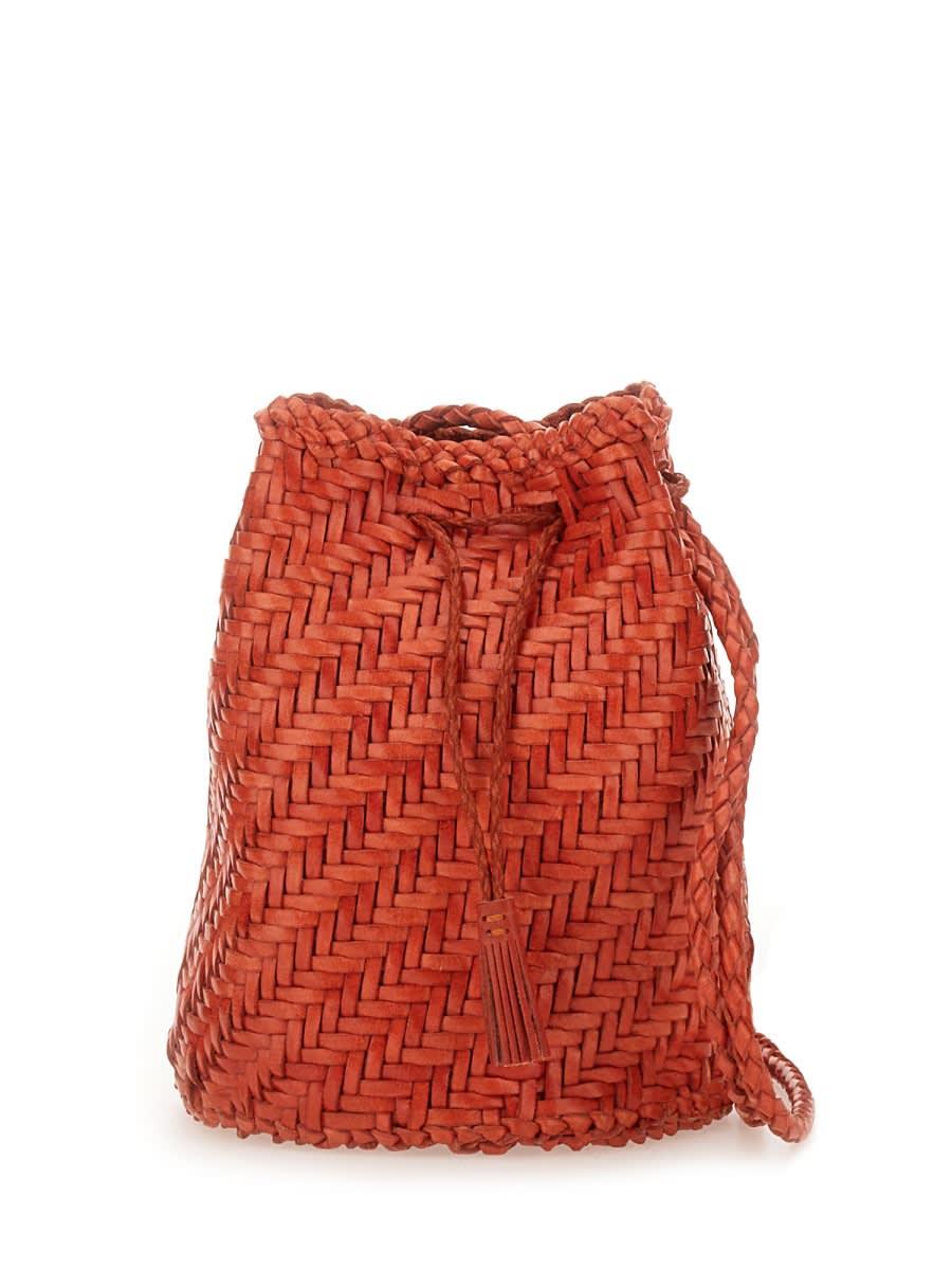 dragon diffusion borsa pompom double jump tan