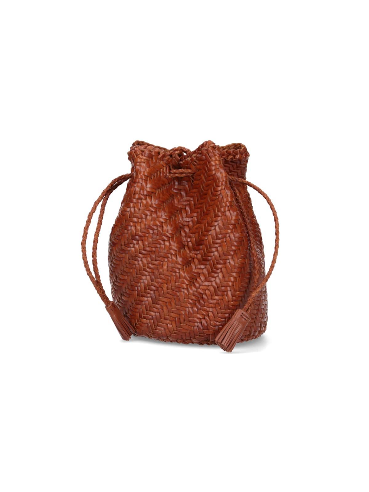 dragon diffusion pompom bucket bag