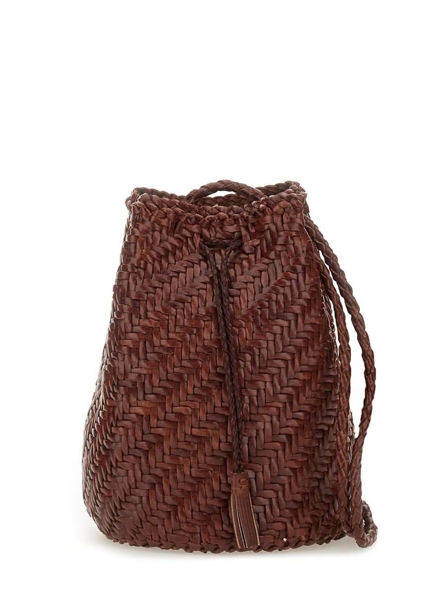 dragon diffusion pompom double jump tan bag
