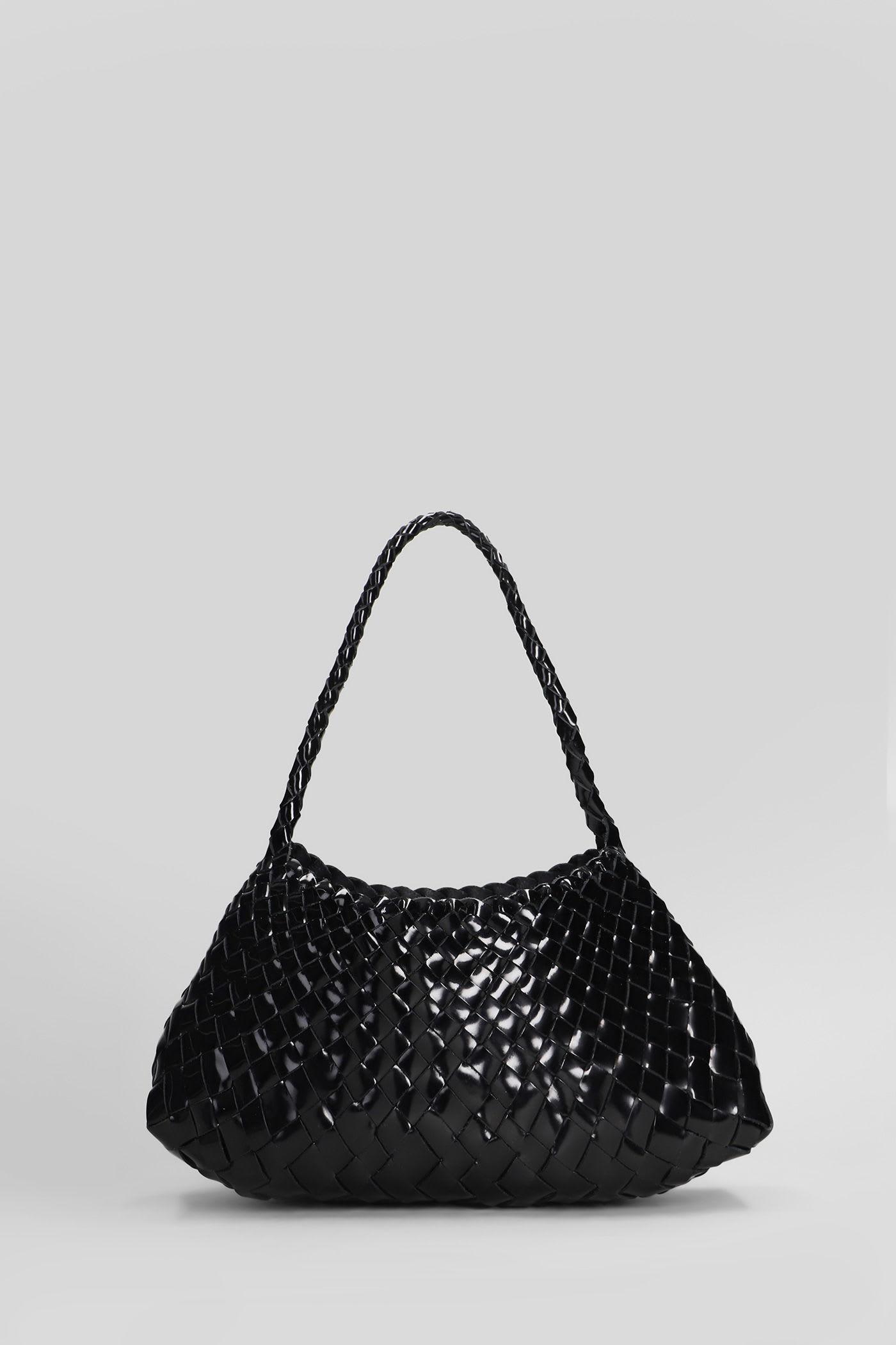 dragon diffusion rosanna mini hand bag in black leather
