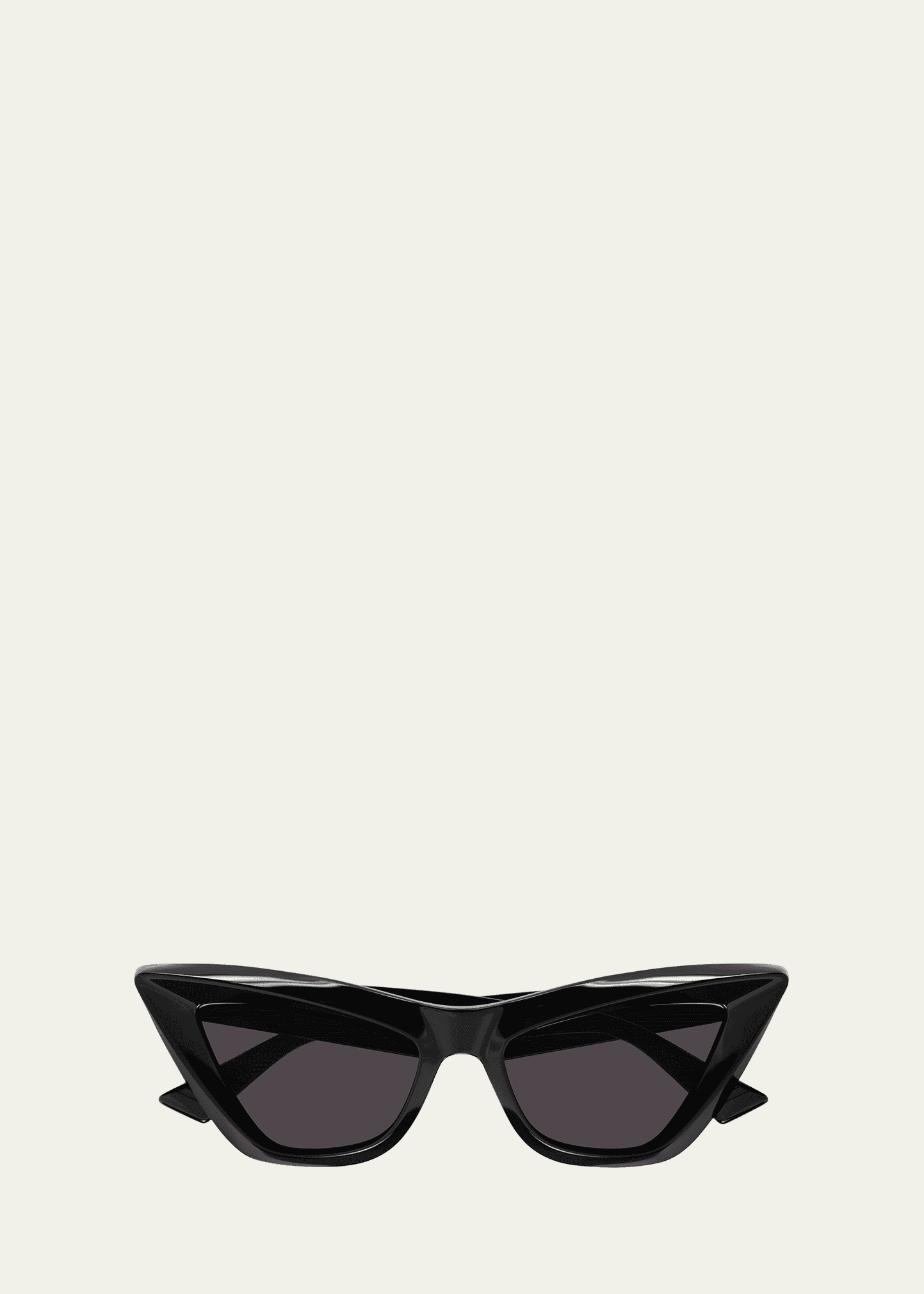 dramatic acetate cat-eye sunglasses
