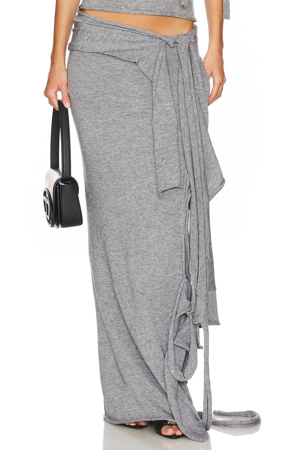 drape strap skirt