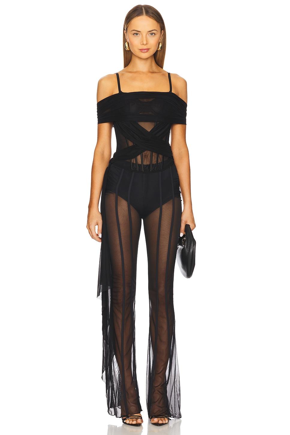 draped corset