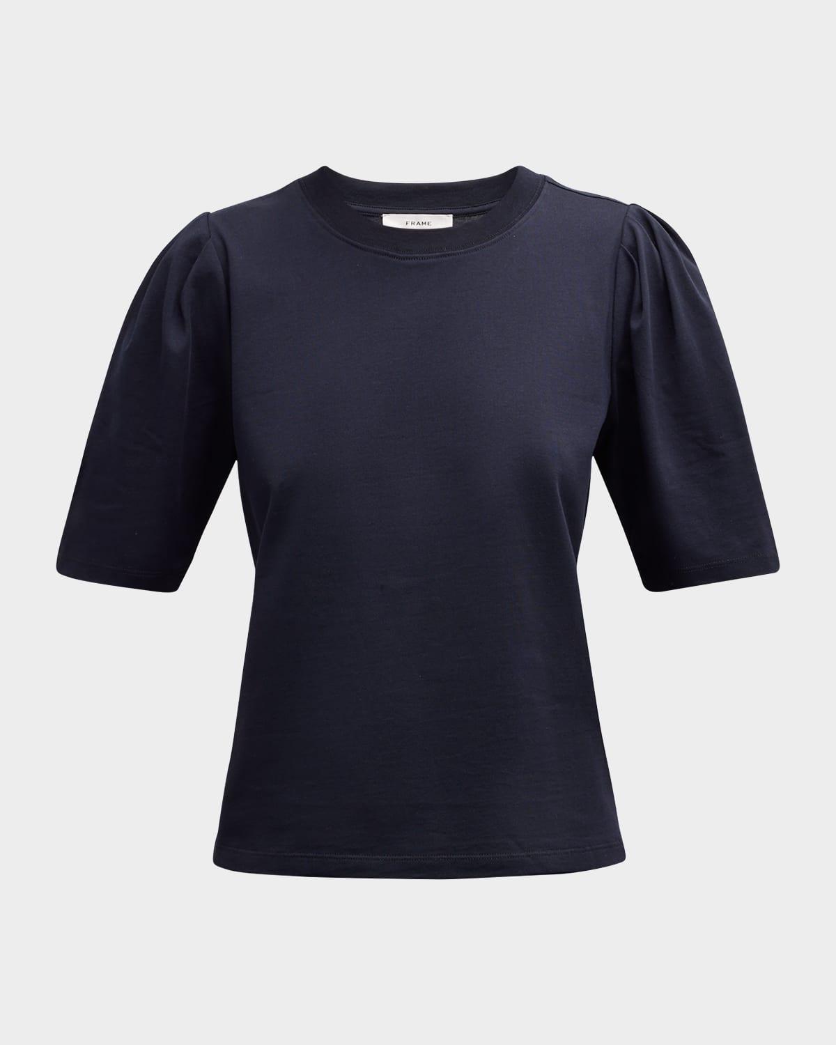 draped femme short-sleeve tee