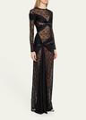 draped jersey knotted dress