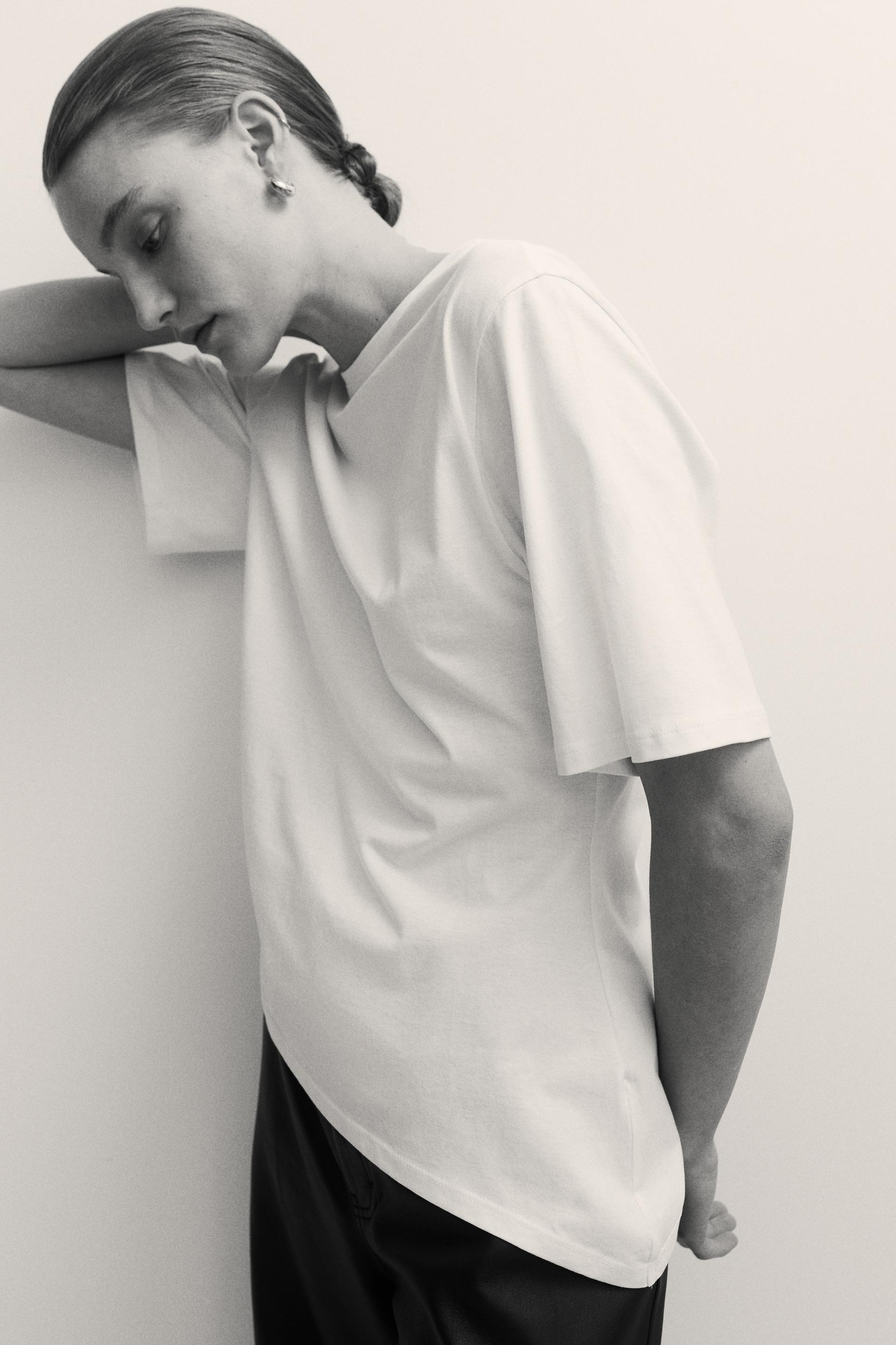 draped t-shirt