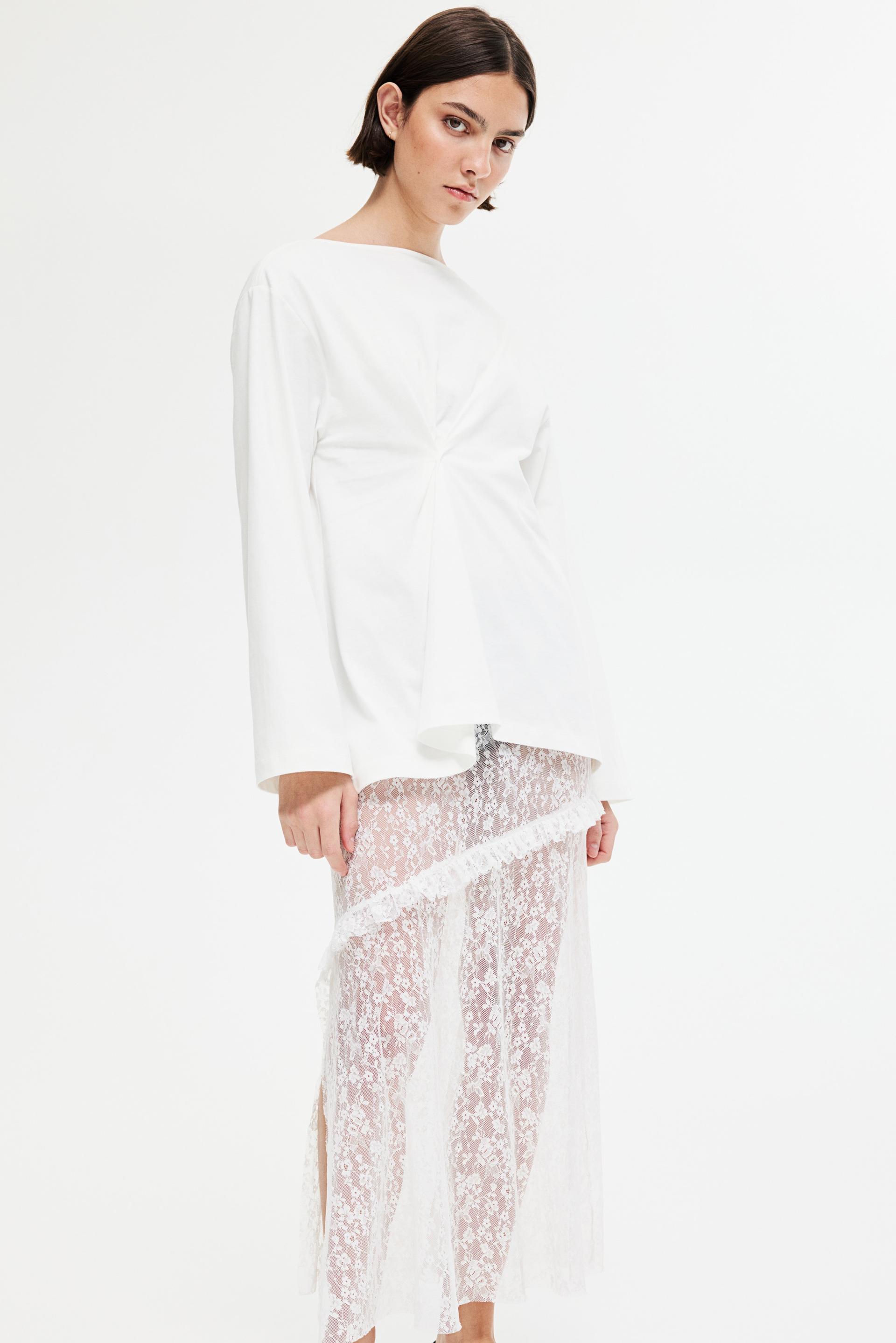 draped top