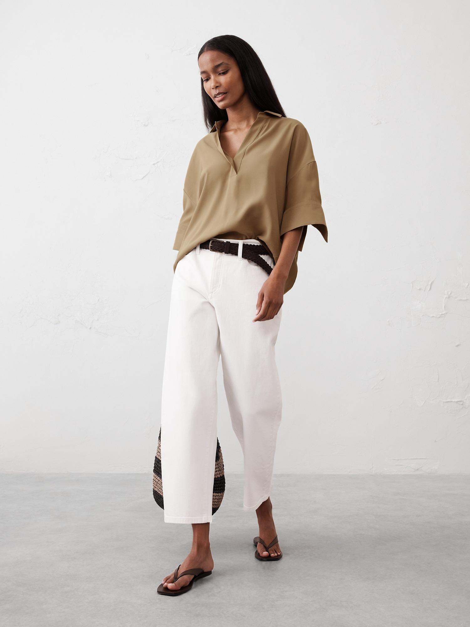 drapey oversized top