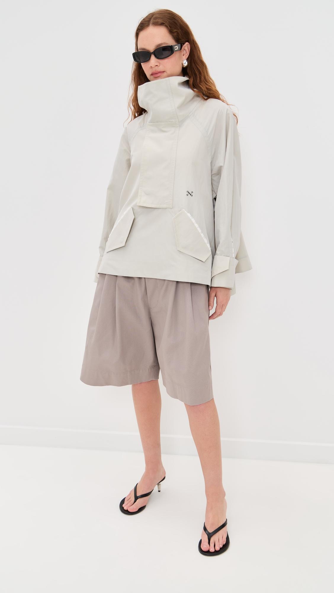 drawstring chino shorts