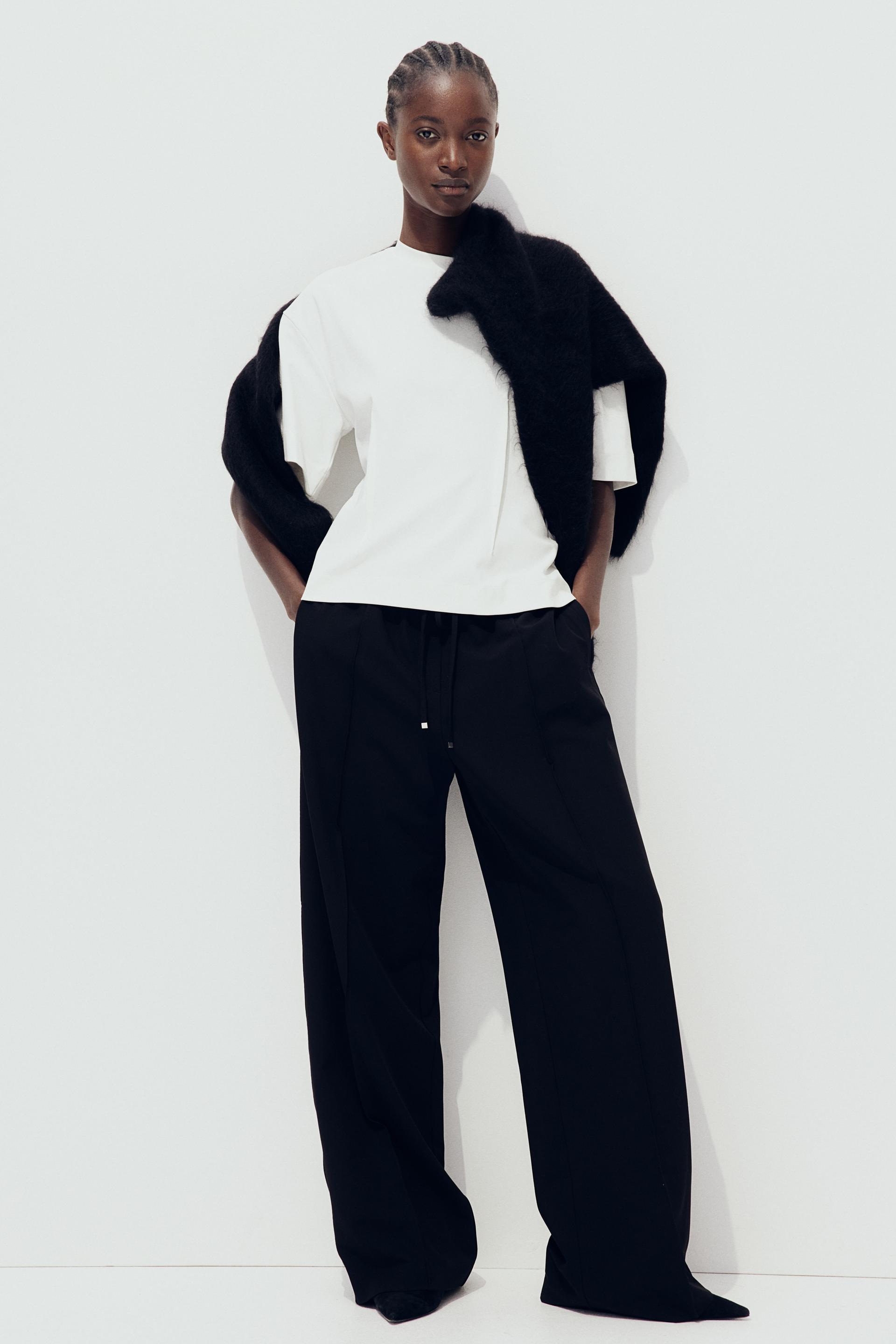 drawstring dress pants