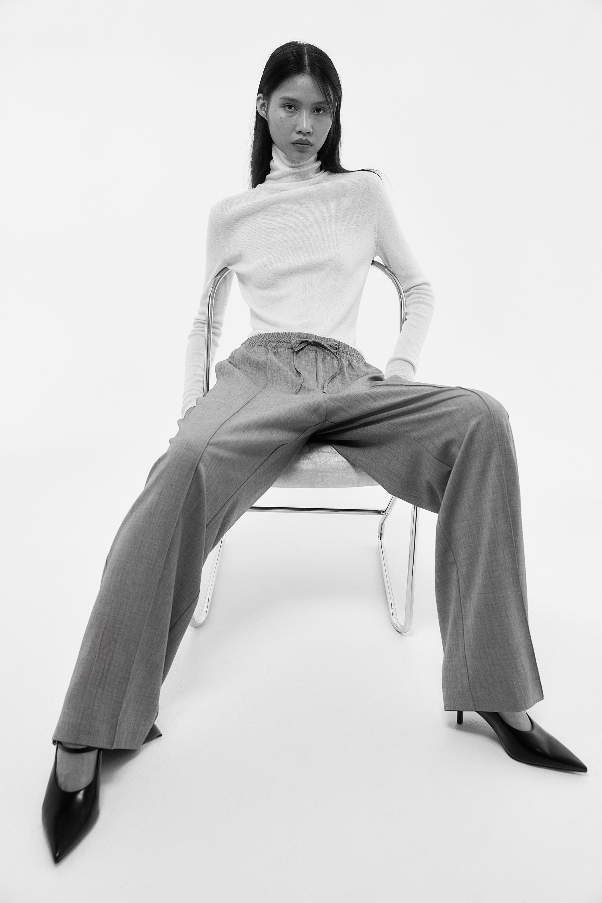 drawstring dress pants