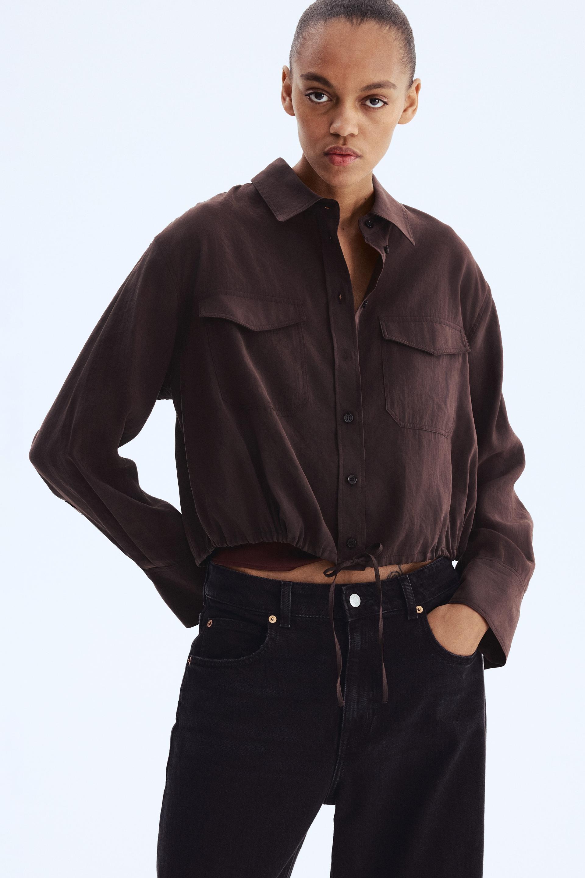 drawstring shirt