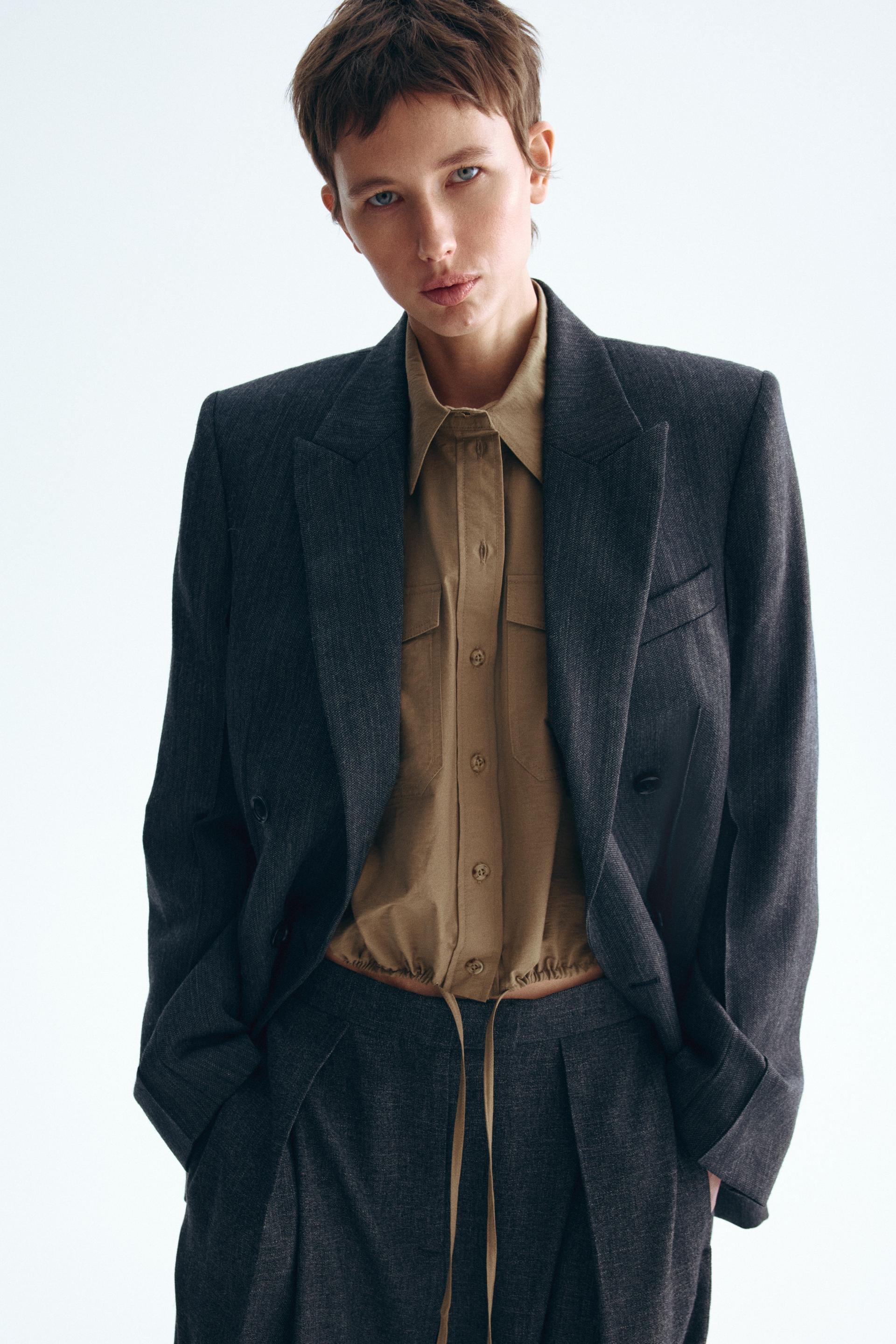 drawstring shirt