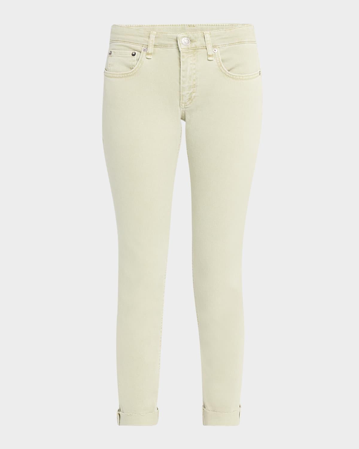 dre low-rise slim boyfriend jeans