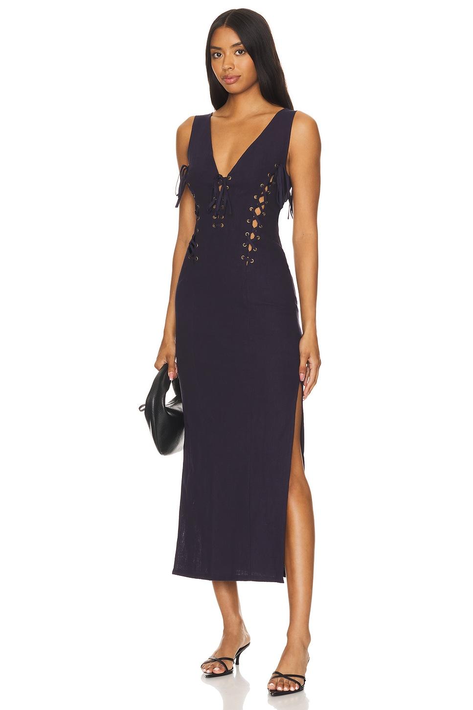 dreamscape midi dress