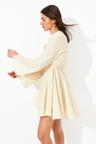 dress with flared skirt