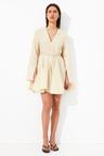 dress with flared skirt