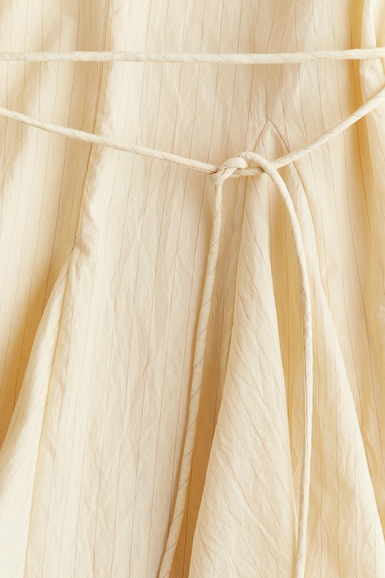 dress with flared skirt