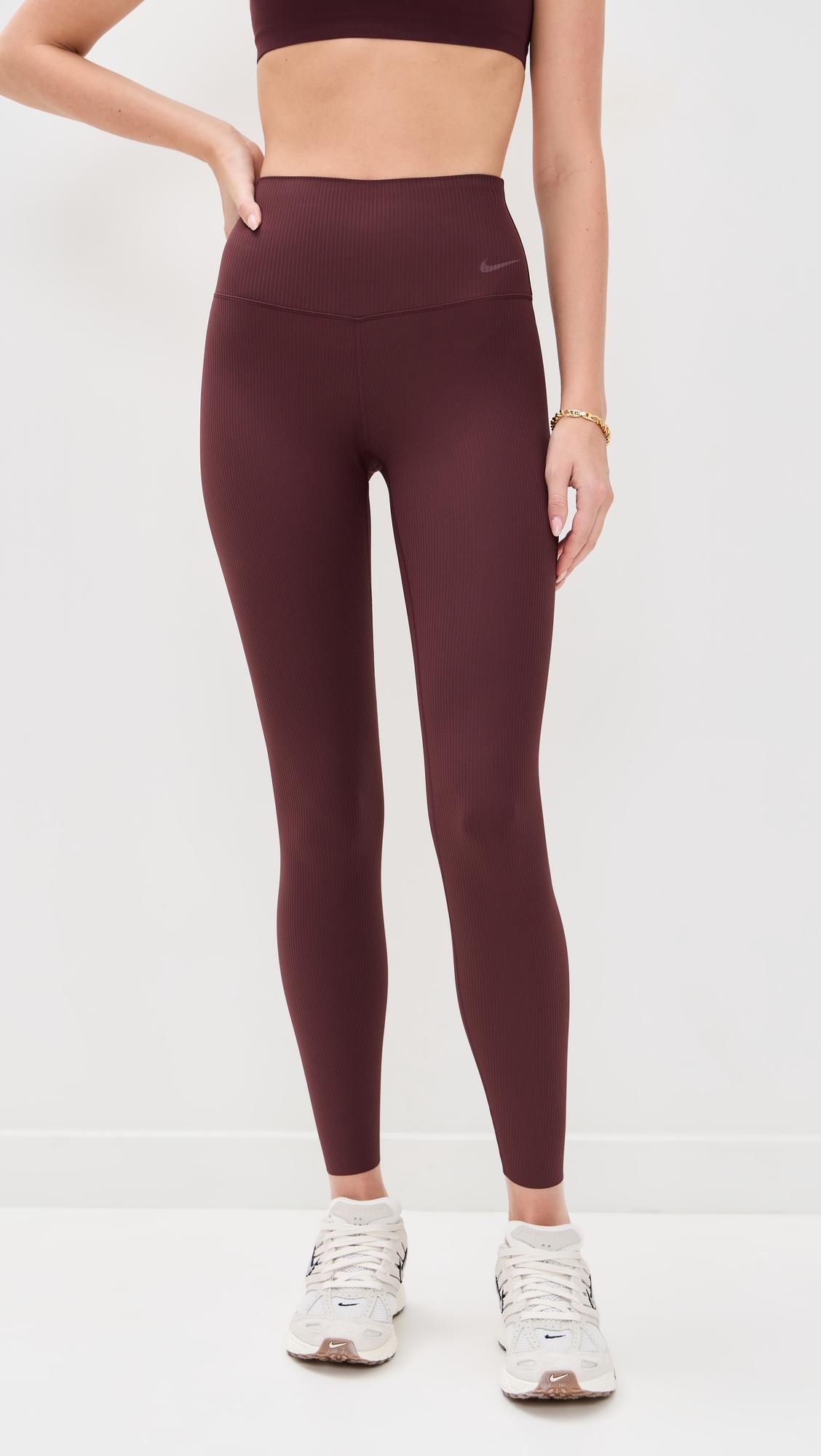dri-fit zenvy high rise 7/8 rib leggings