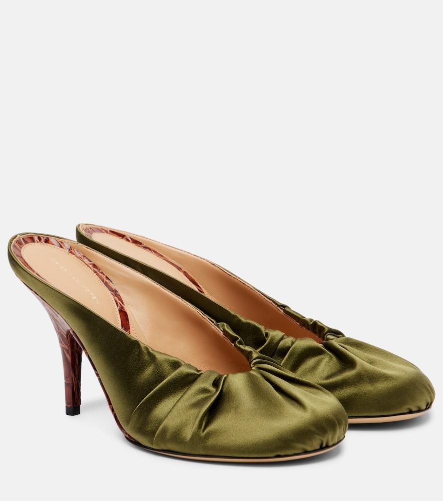 dries van noten 90 satin mules