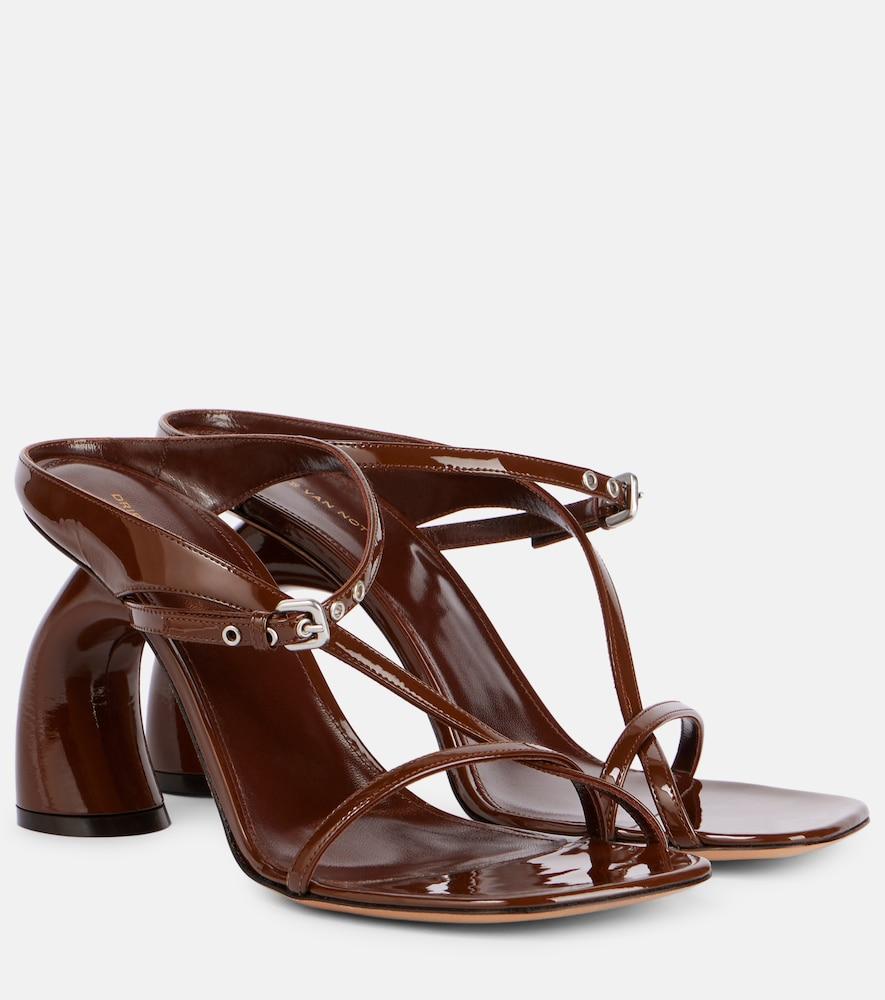 dries van noten 95 leather sandals