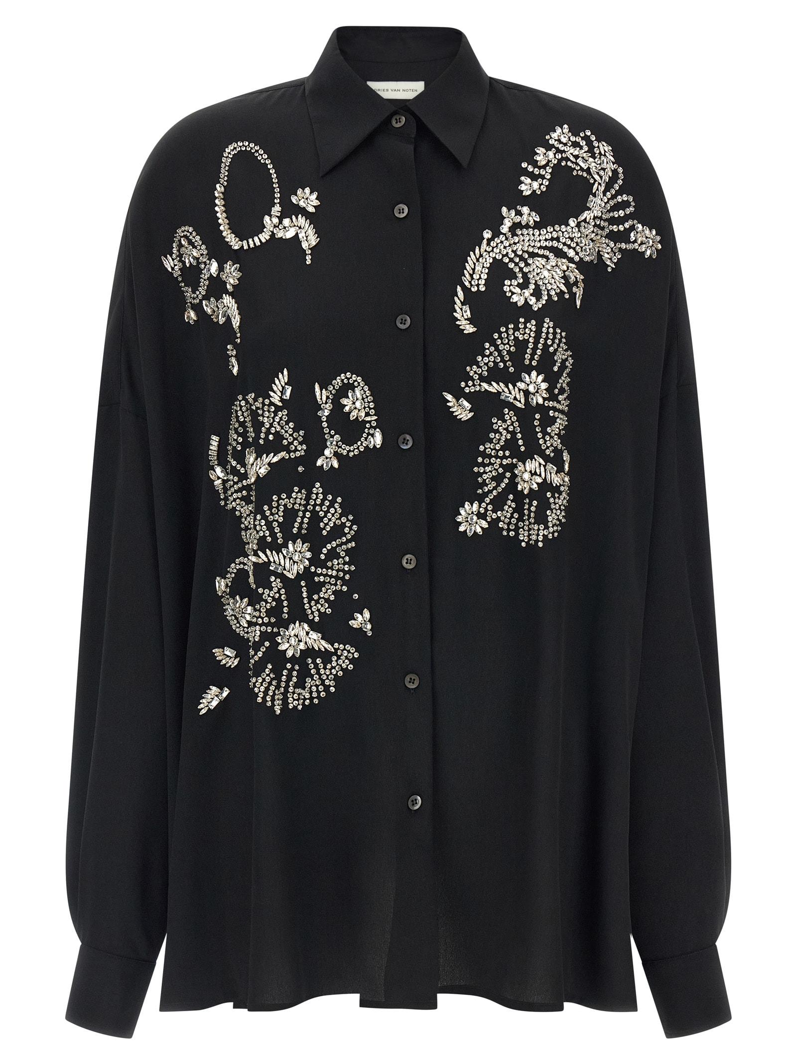 dries van noten casia shirt